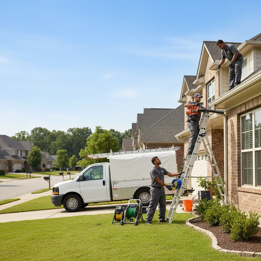 Home Gutter Service in Ovalo, TX near me